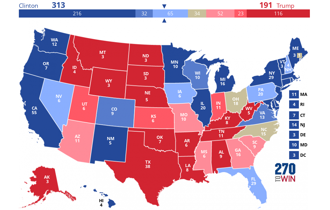 2024 Presidential Election Interactive Map