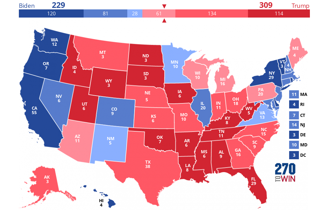 2024 Presidential Election Interactive Map