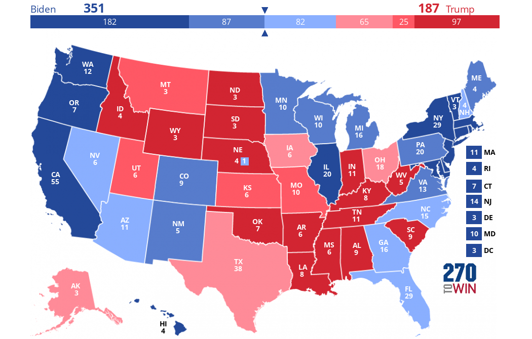 2024 Presidential Election Interactive Map