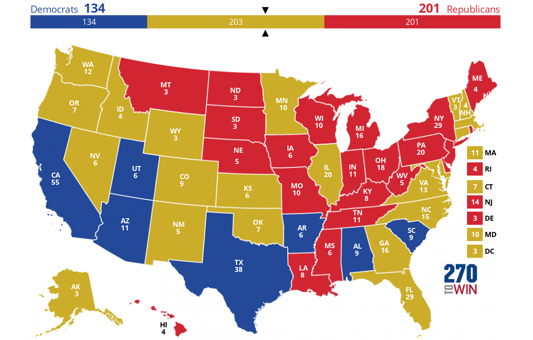 2020 Presidential Election Interactive Map