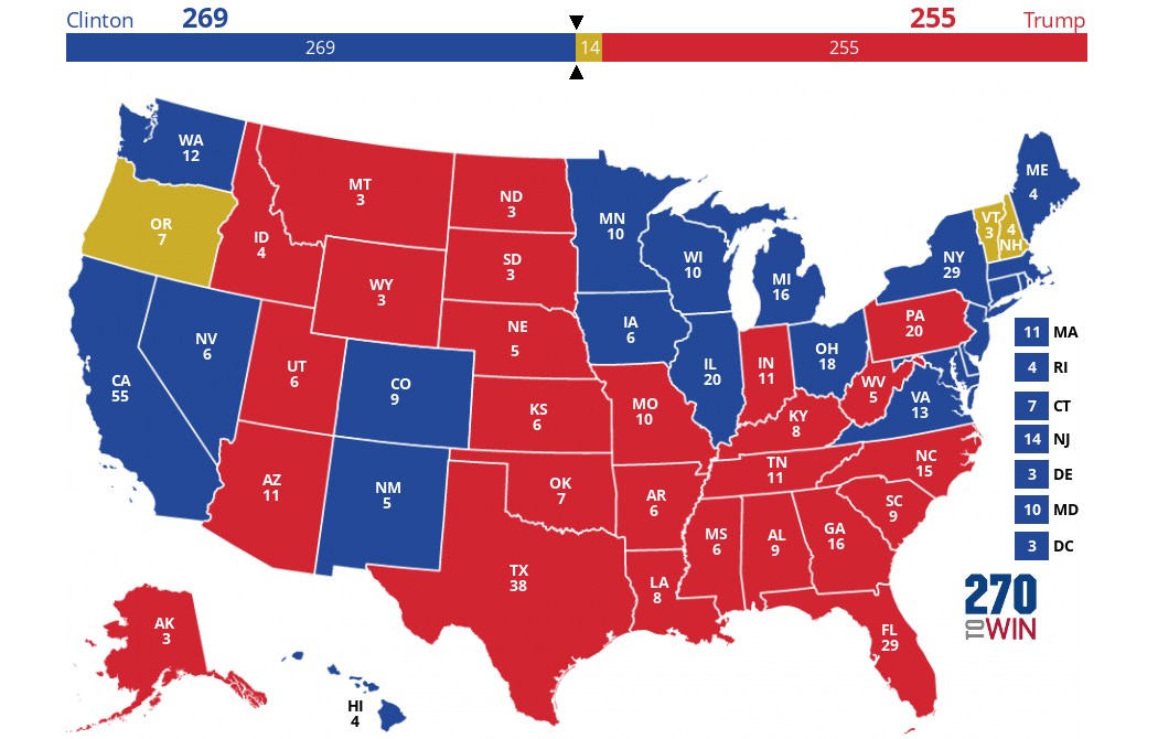 2024 Presidential Election Interactive Map