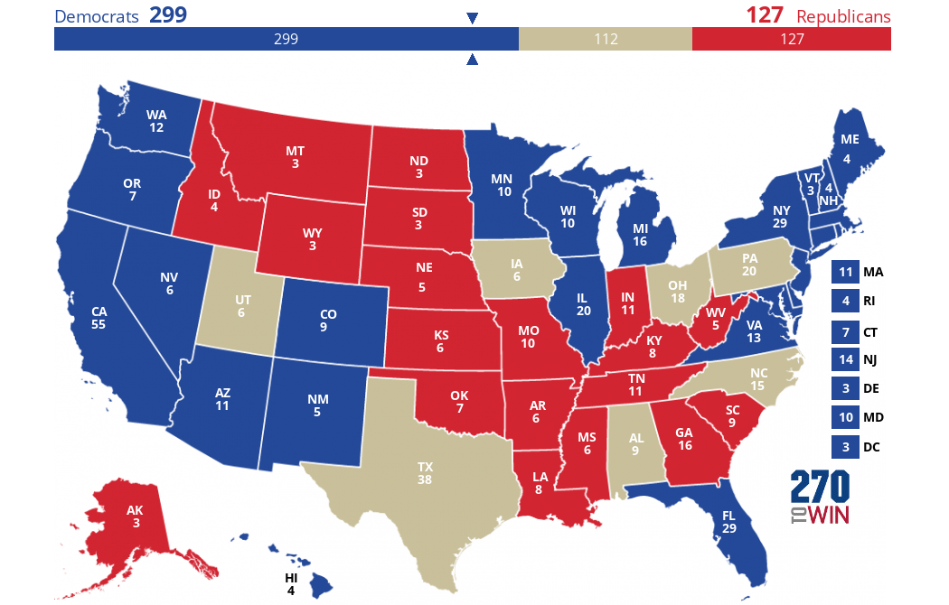 2024 Presidential Election Interactive Map