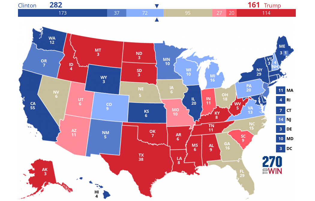 2024 Presidential Election Interactive Map