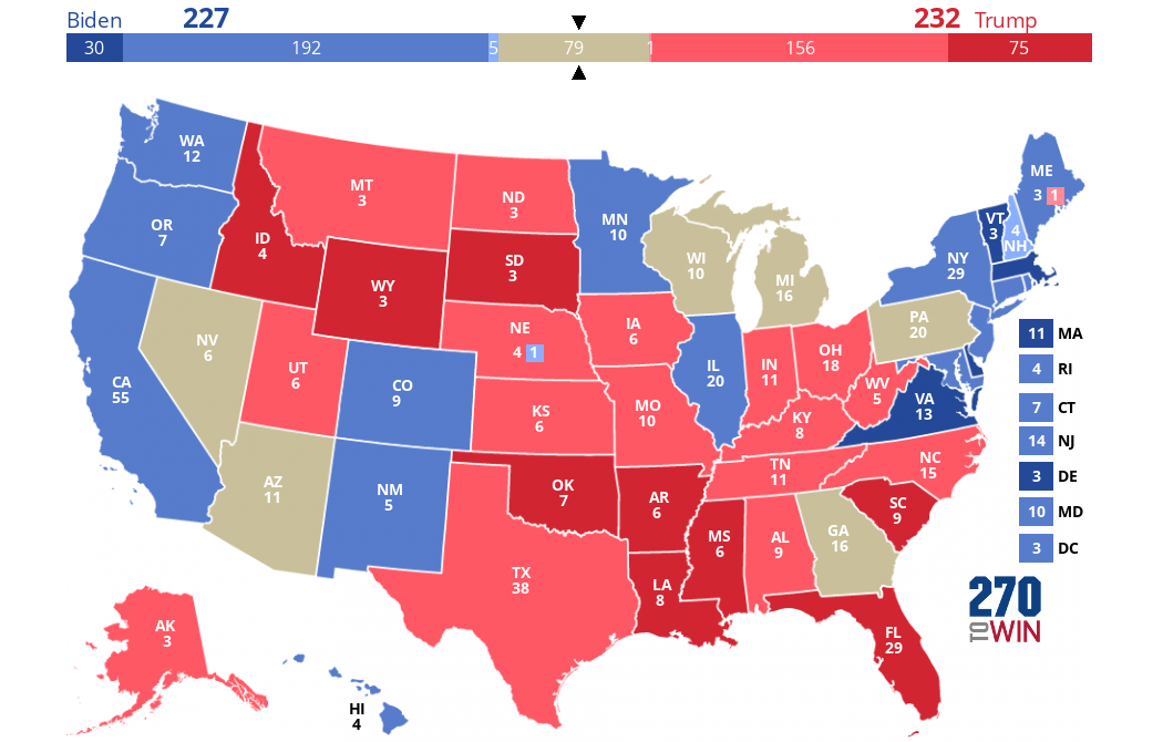 2024 Presidential Election Interactive Map