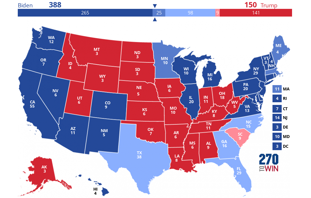 2024 Presidential Election Interactive Map