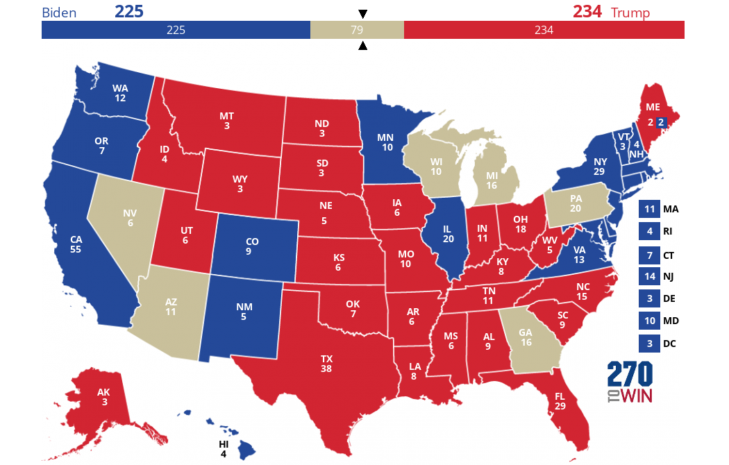 2024 Presidential Election Interactive Map