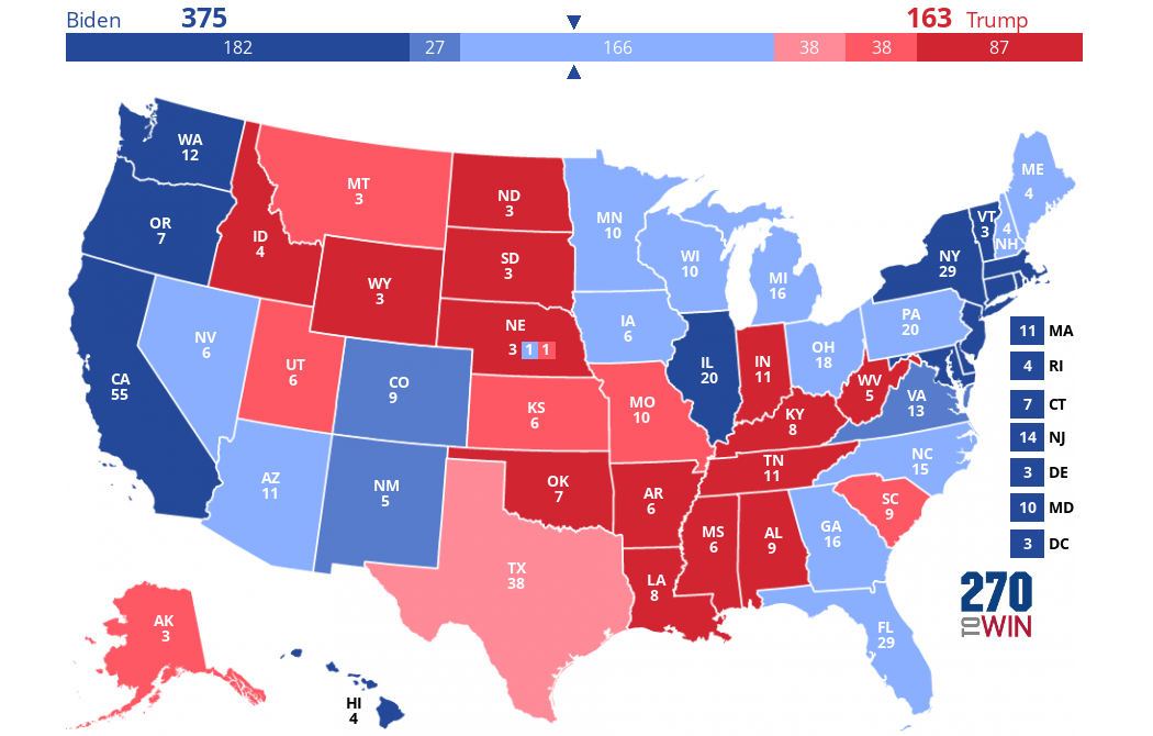 2024 Presidential Election Interactive Map