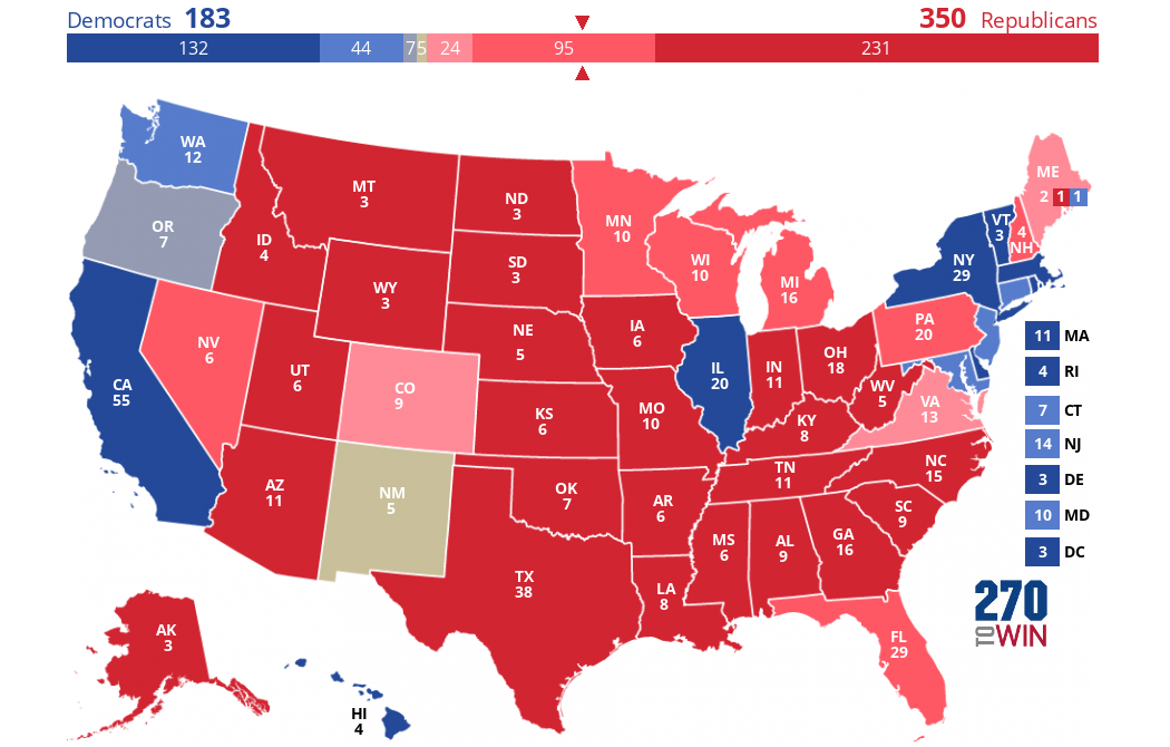 2024 Us Presidential Election Map Shea Willie