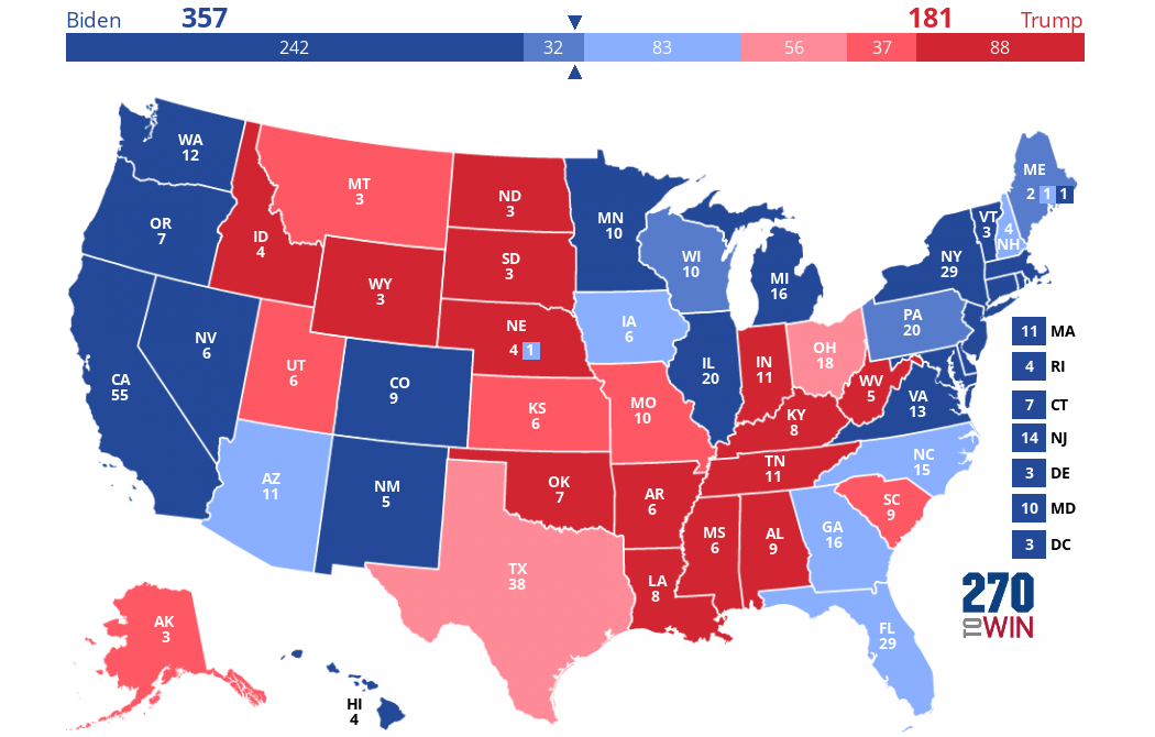 Pol Alley: Electoral Map challenge | Lipstick Alley