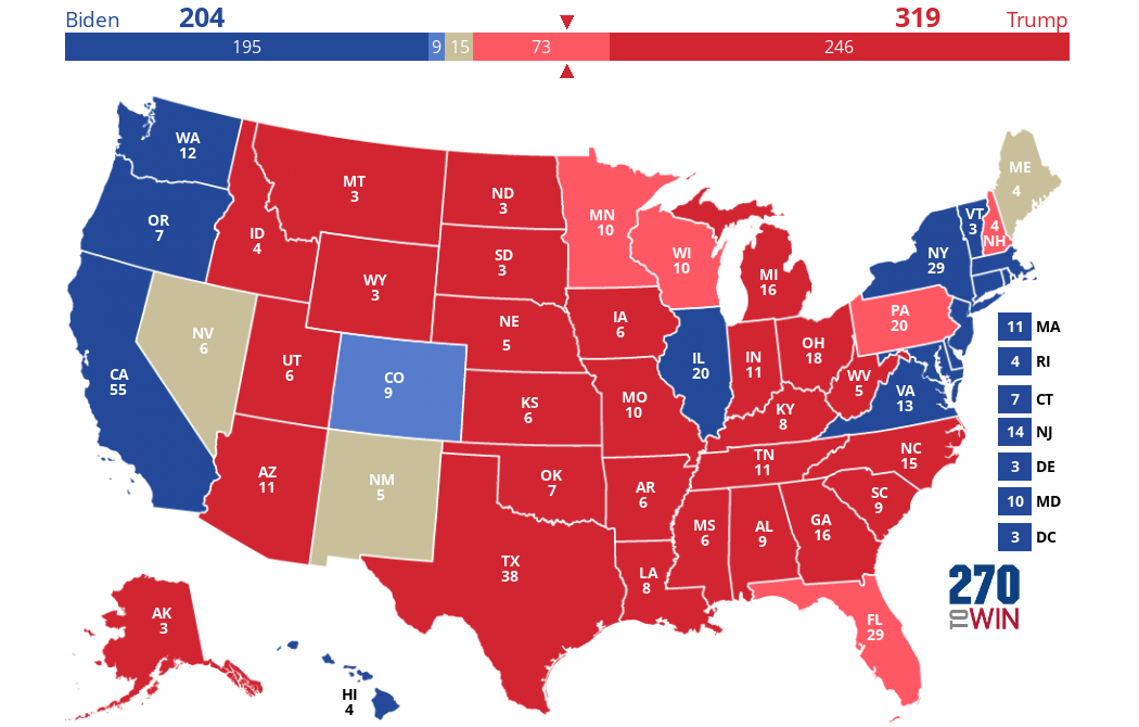 Election is tomorrow - lets see your electoral map predictions! (voters ...