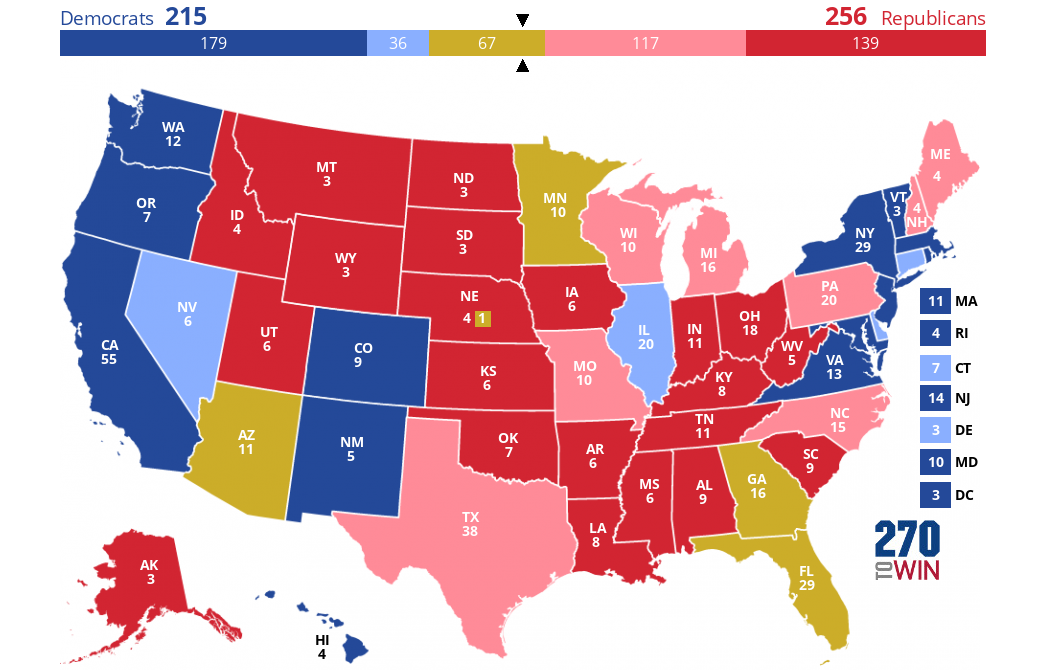 2020 Presidential Election Interactive Map