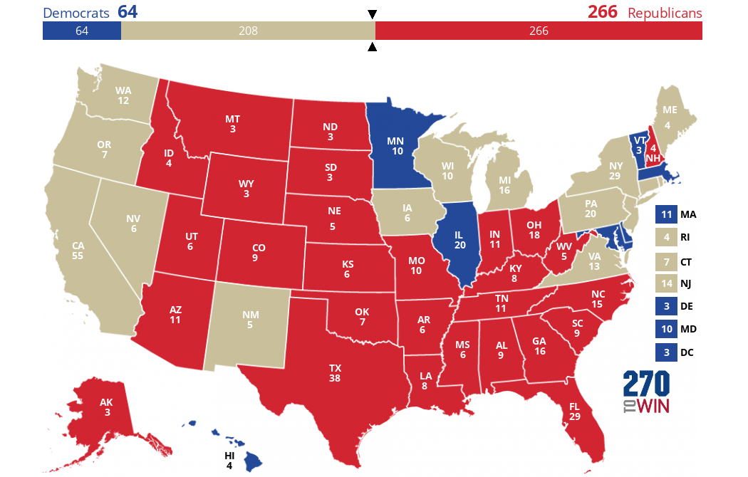 2020 Presidential Election Interactive Map