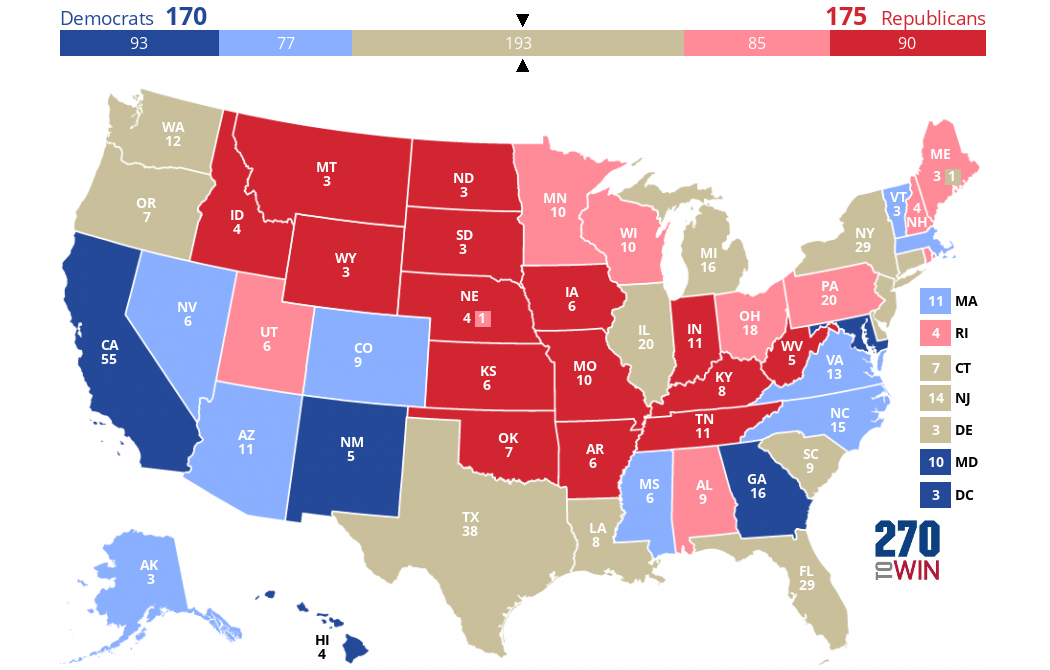 2020 Presidential Election Interactive Map