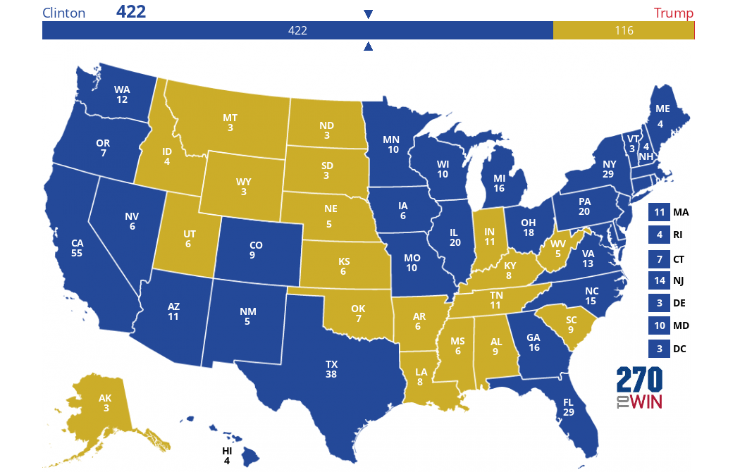 2020 Presidential Election Interactive Map