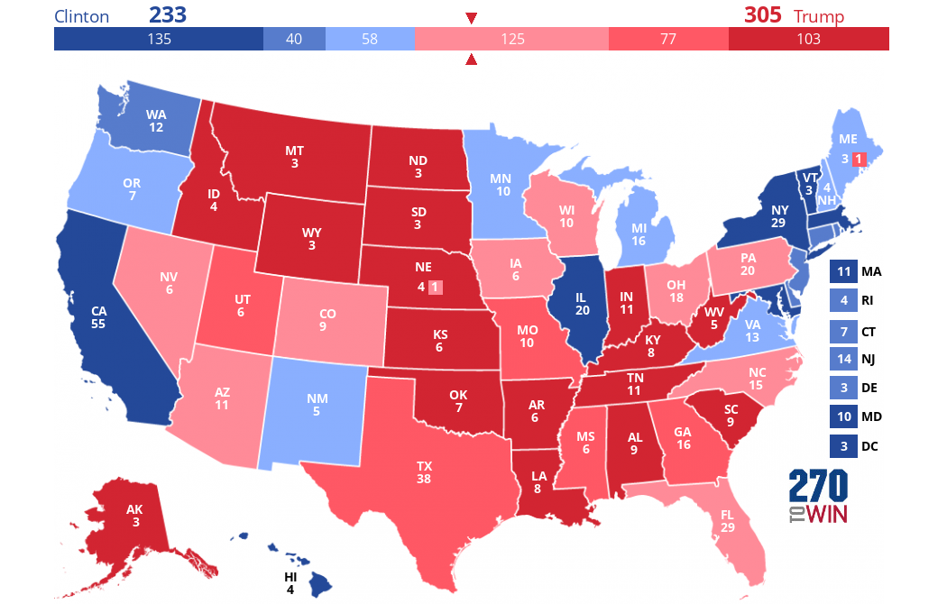 2020 Presidential Election Interactive Map