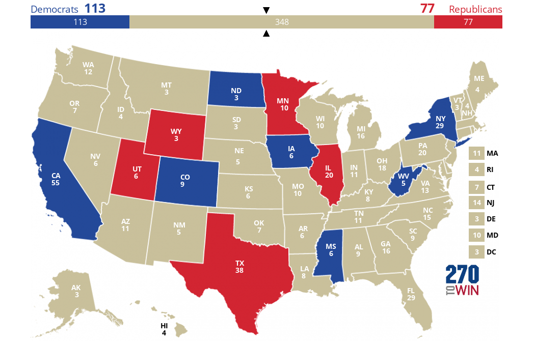 2020 Presidential Election Interactive Map