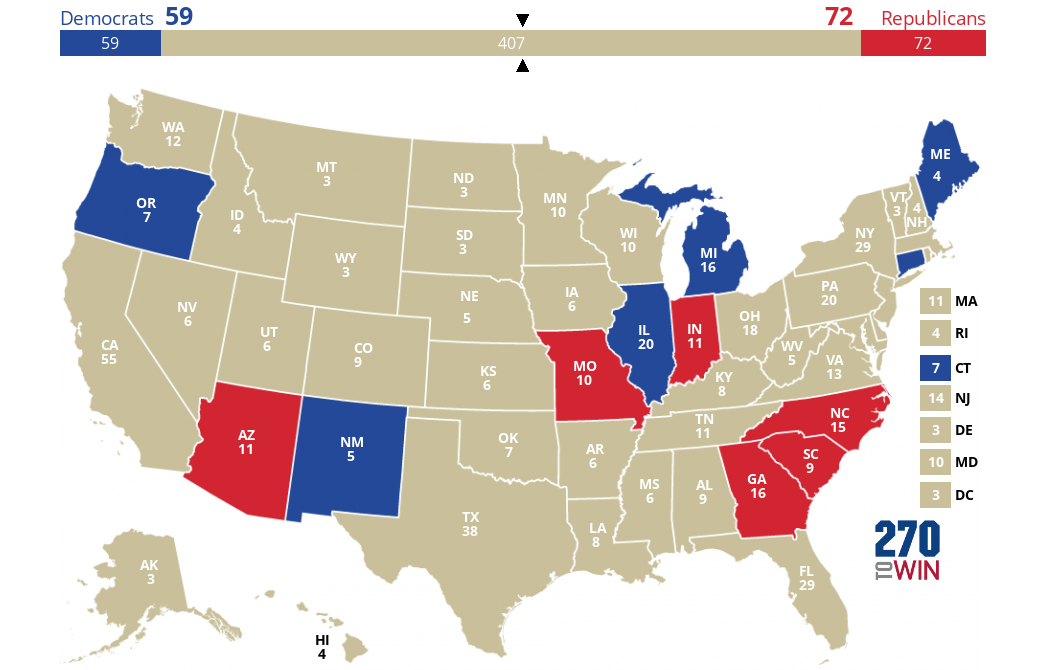 2020 Presidential Election Interactive Map