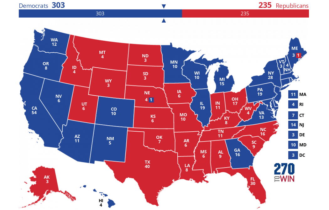 Cook Political Report Initial 2024 Electoral College Race Ratings