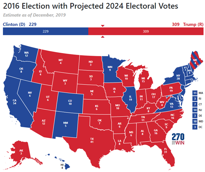 2024 Interactive Presidential Election Map Karla Marline