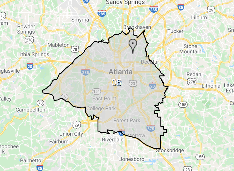 Georgia 5th District Special Election Runoff 270towin 9180